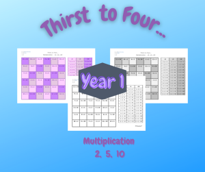 Thirst to four... Multiples - 2, 5, 10
