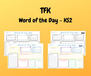 Word Of The Day KS2