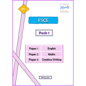 FSCE 11+ Practice Test Pack 1 (PDF download)